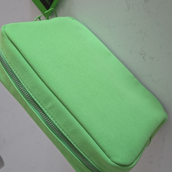 New never used Valentino pouch clutch  9x6 in vibrant spring color VLogo - Picture 4 of 9
